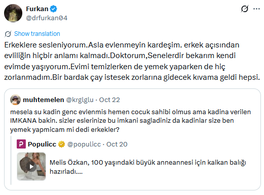 Erkekler asla evlenmeyin